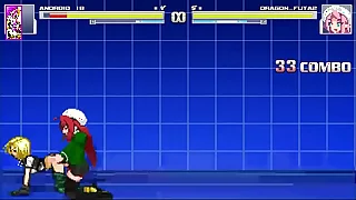 Dragon Futanari fucks Android 18