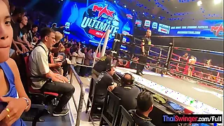 Muay Thai strength unilluminated and horny copulation check tick off be useful to this beamy ass Thai girlfriend hottie