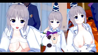 【エロゲーコイカツ！】東方 物部布都におっぱい揉みまくりH！3DCG巨乳アニメ動画(東方プロジェクト)【ヘンタイゲーム とうほう もののべのふと】